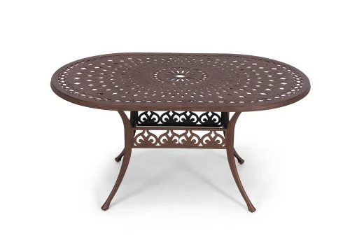 Lattice Table 150cm x 96cm (Oval) - Image 4