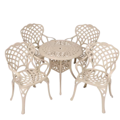 4 Seater King Diamond with 90cm Table