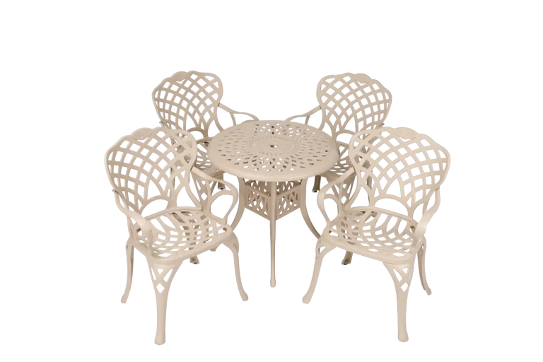 4 Seater King Diamond with 90cm Elizabeth Round Table