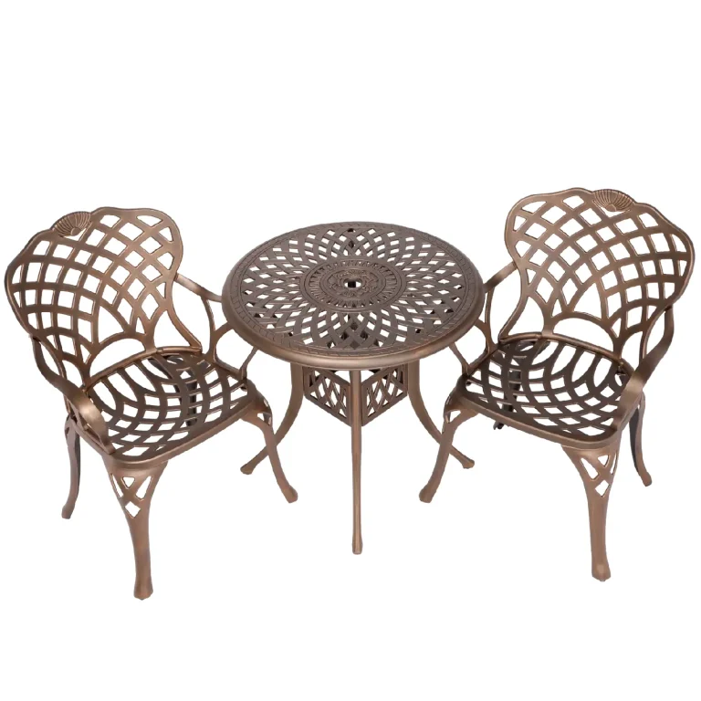 2 Seater New King Diamond with 78cm Lattice Table