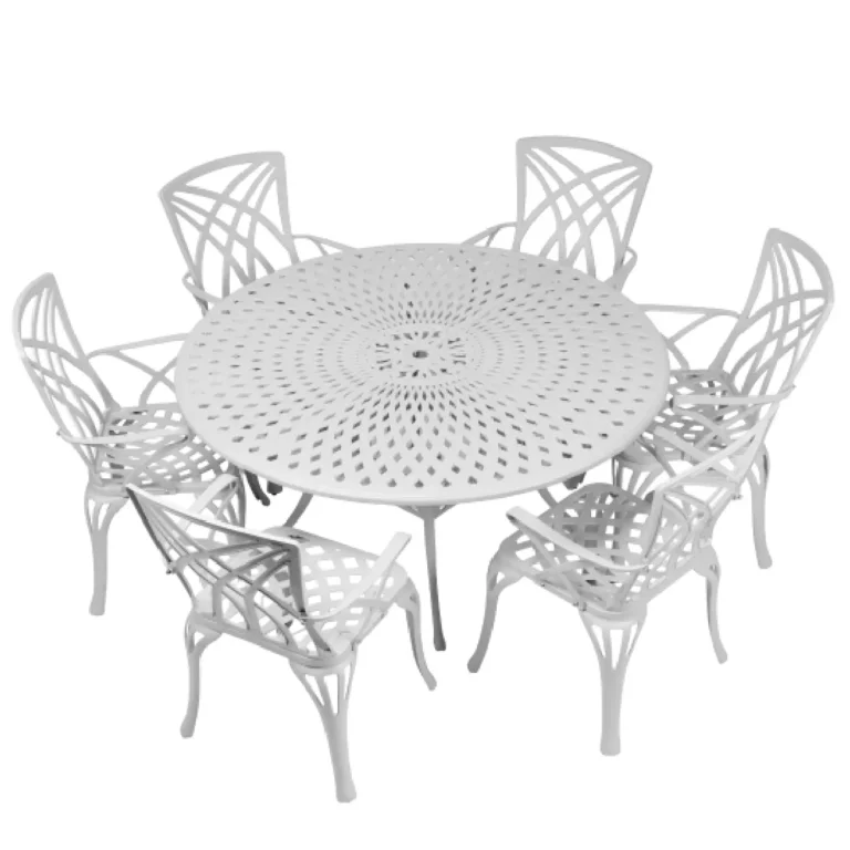 6 Seater New Rainbow with 154cm Diameter Table (Round)
