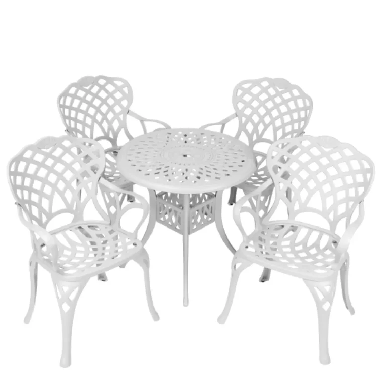 4 Seater New King Diamond with 78cm Lattice Table